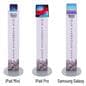 Magnetic tablet kiosk stand with universal compatibility 