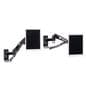 Articulating arm tablet mount with adjustable height 