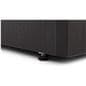 Pedestal showcase with adjustable levelers to ensure stability on uneven floor surfaces