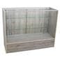 Display counter with lock