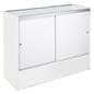 4’ White Display Case