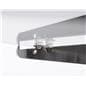 4’ White Display Case