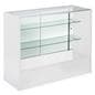 4’ White Display Case