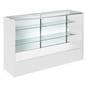 5’ White Display Case
