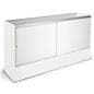 6’ White Display Case
