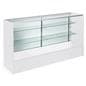6’ White Display Case