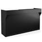 Retail sales counter in matte finish