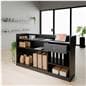 Retail sales counter in retail setting