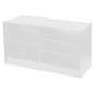 6’ Solid White Store Counter