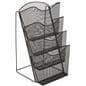 Steel Mesh Counter Magazine Rack