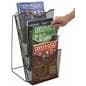 Mesh Counter Magazine Rack, 4 or 8 Pocket