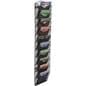 Mesh Wall Magazine Rack w/ Dividers
