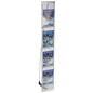 Pop Up Magazine Stand Includes 4 8.5" x 11" Pockets