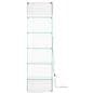 Glass curio cabinet with modern design
