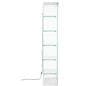 Glass curio cabinet with 16" Depth