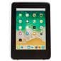 Black locking wall mount iPad enclosure with hidden home button
