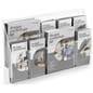 Lucite Brochure Holder with Adjustable Pockets