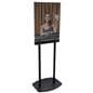67" Tall Floor Display For Poster 