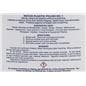 NOVUS acrylic cleaning solution with back label information for directions