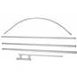 Halloween feather COSTUMES flag with poles