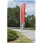 Halloween feather COSTUMES flag for store lawns
