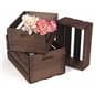 Wood Display Crates for Flowers