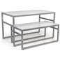 White Nesting Tables