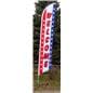 Patriotic Feather Flag