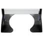 24” x 72” Black Permanent Banner Stand without Graphic for Use Outdoors