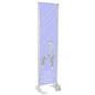18" x 72" Gray Permanent Banner Stand For Outdoor Use