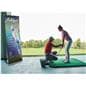 Weighted outdoor banner stand for indoor or outdoor use