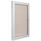outdoor enclosed bulletin boards with aluminum cabinet frame
