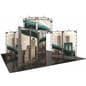 20' x 20' portable trade show display booth truss expo kit frame and graphics