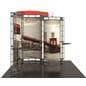 Orbus 10x10 truss trade show booth with frame and graphics