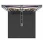 10ft trade show booth display kit with extended center truss