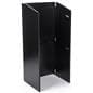 Portable folding podium with shelf