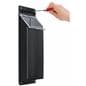 Outdoor pamphlet holder with installation hardware