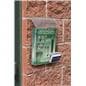 Outdoor Literature Dispenser for Exterior Wall Mounting