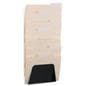 Seven Tiered Wall Mount Black File Pocket