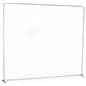 8' Trade Show Booth Backdrop with Easy to Assemble Aluminum Frame