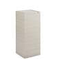Glass-top pedestal display case base only
