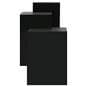 Display pedestal set with a rectangular shape to fit wider products or items