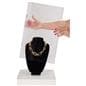 Pedestal display stands with lift-off topper