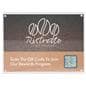 Magnetic acrylic frame with horizontal or vertical placement 