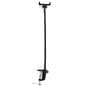 Universal gooseneck phone stand with stainless steel and aluminum build