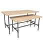 Two Piece Nesting Retail Tables Set