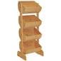 Wooden Crate Display with 4 Tiers