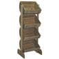 55"h Rustic Crate Display