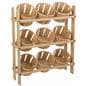 Bushel Basket Stand with 9 Bins