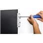 Corrugated Plastic Mounting Bracket with Screws
